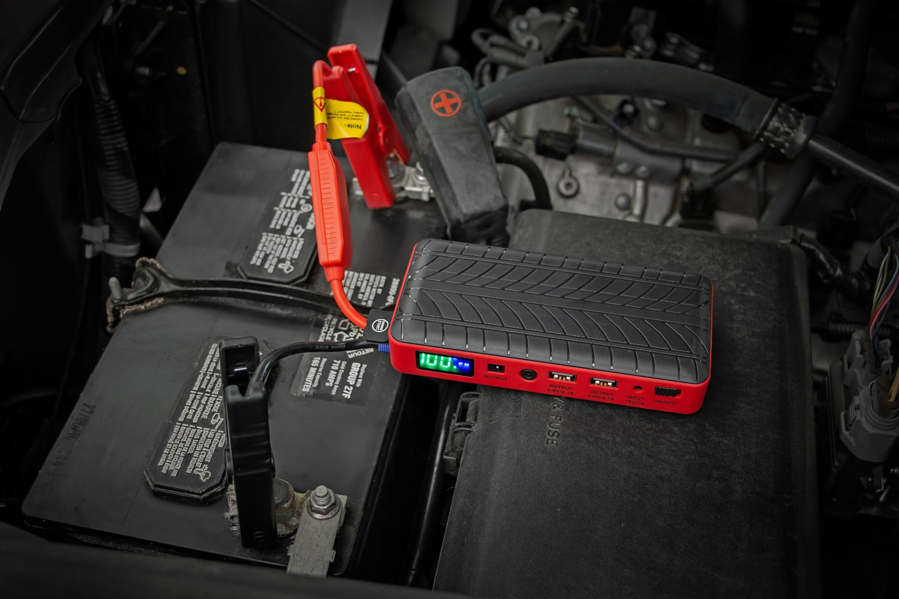 Battery Jumper And Air Compressor Combo — Bild 2