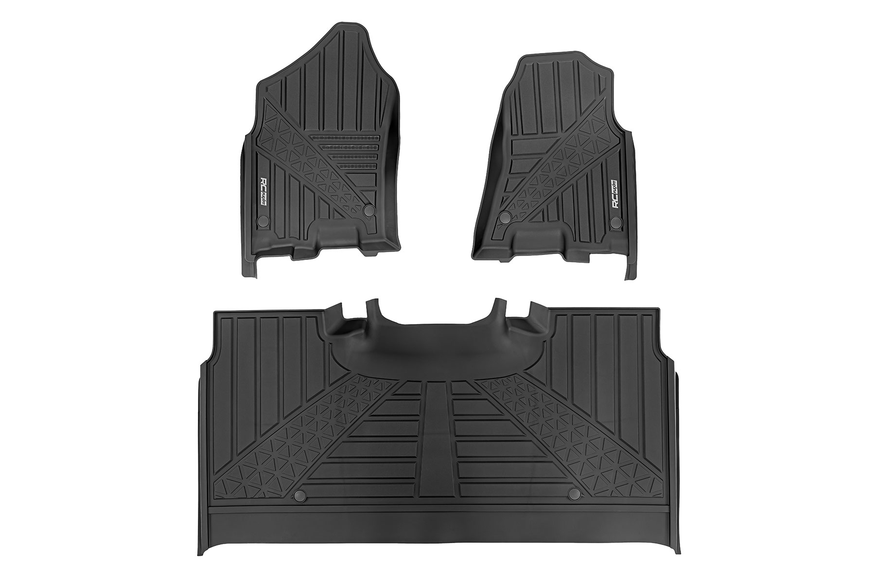 Flex-Fit-Fußmatten | FR & RR | Crew | RAM 1500 (19–24)/1500 TRX (21–24)