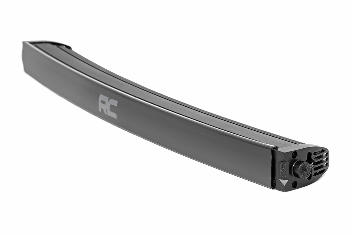 30 Inch Black Series LED Light Bar | Curved | Single Row | Cool White DRL — Bild 3