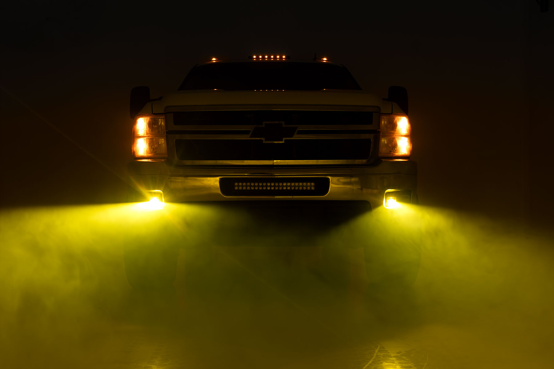 2-Zoll-LED-Lichtmodule der Black Series | SAE-Nebelscheinwerfer | Gelb — Bild 5
