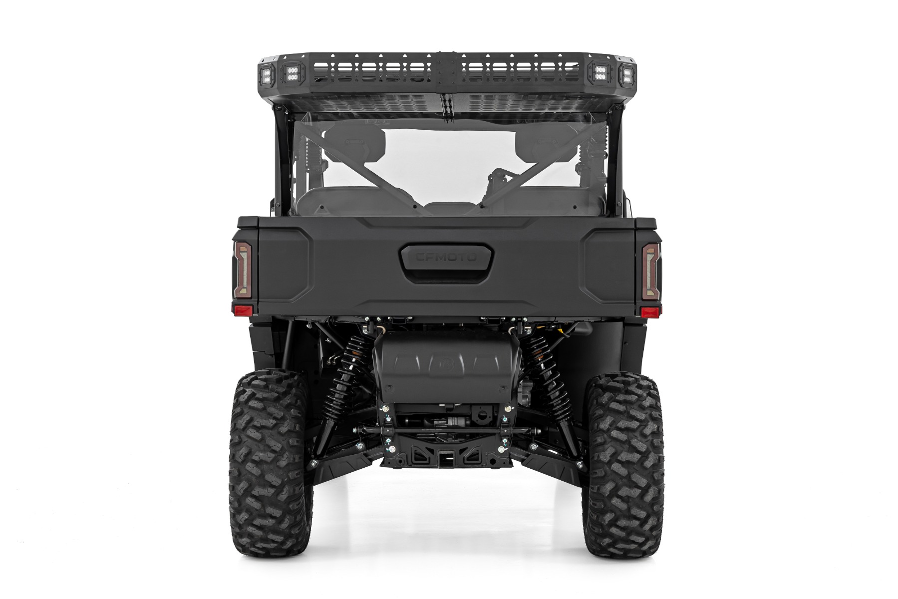 Cargo Rack | Dual 2" Black LED Pairs | Flush Mount | CFMOTO U10 1000 PRO — Bild 4