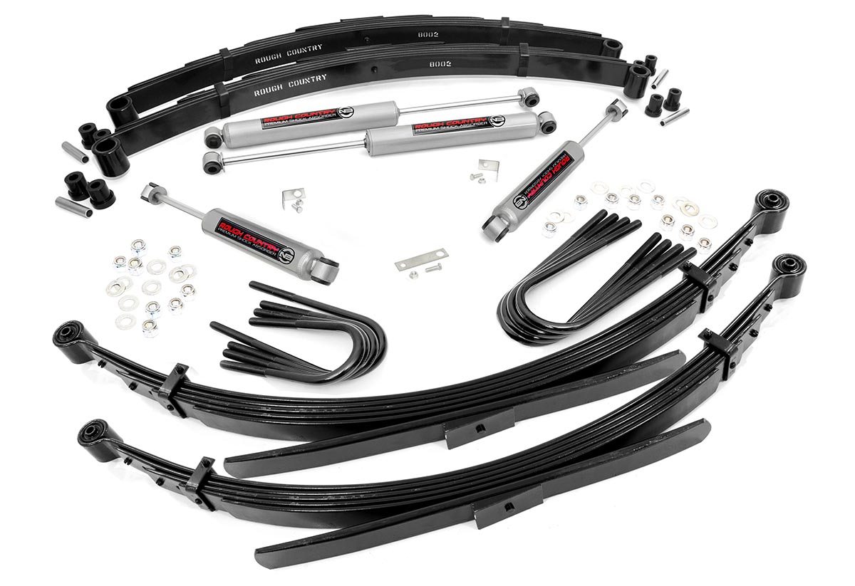 2 Inch Lift Kit | 52 Inch RR Springs | Chevy Half-Ton Suburban/K5 Blazer (88-91) — Bild 1