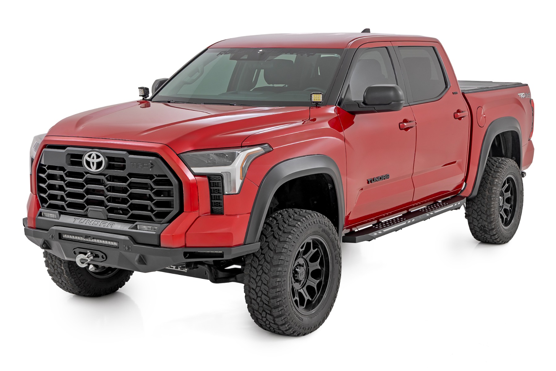 AC2 Trittbretter | Bernstein/Weiß | CrewMax | Toyota Tundra 2WD/4WD (22–26) — Bild 4