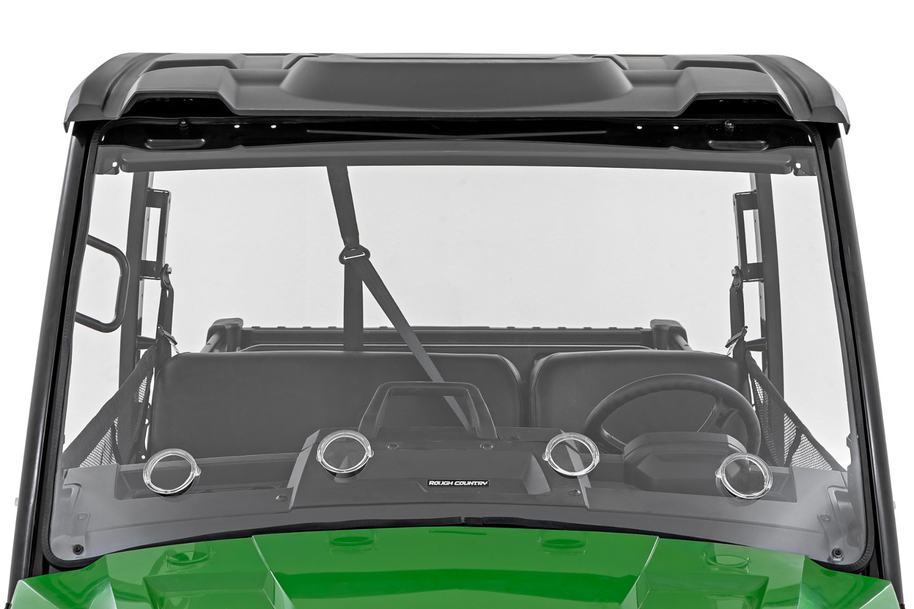 Belüftete Vollwindschutzscheibe | Kratzfest | John Deere Gator XUV 835