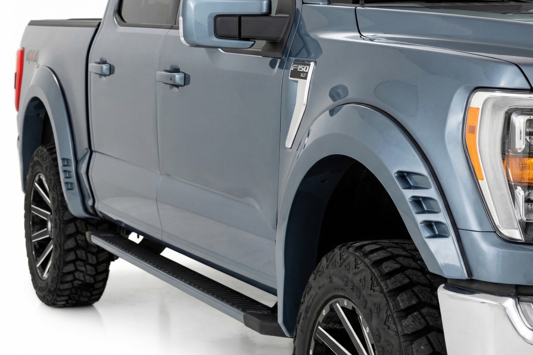 SF1 Kotflügelverbreiterungen | G4 Azurblau | Ford F-150 2WD/4WD (2021–2026) — Bild 4