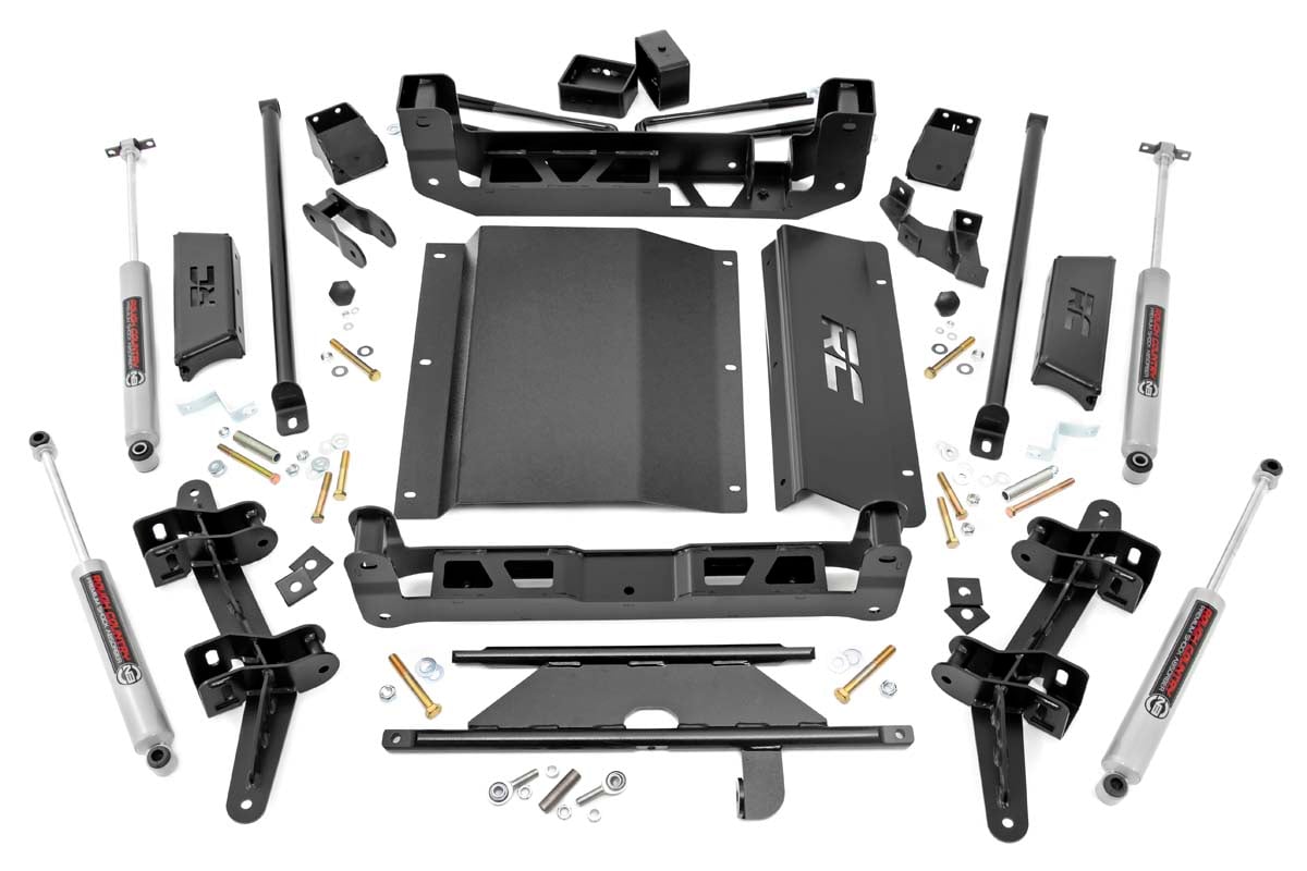 4-Zoll-Lift Kit | Chevy/GMC 1500 Pickup & SUV mit Allradantrieb (1988–1999) — Bild 2