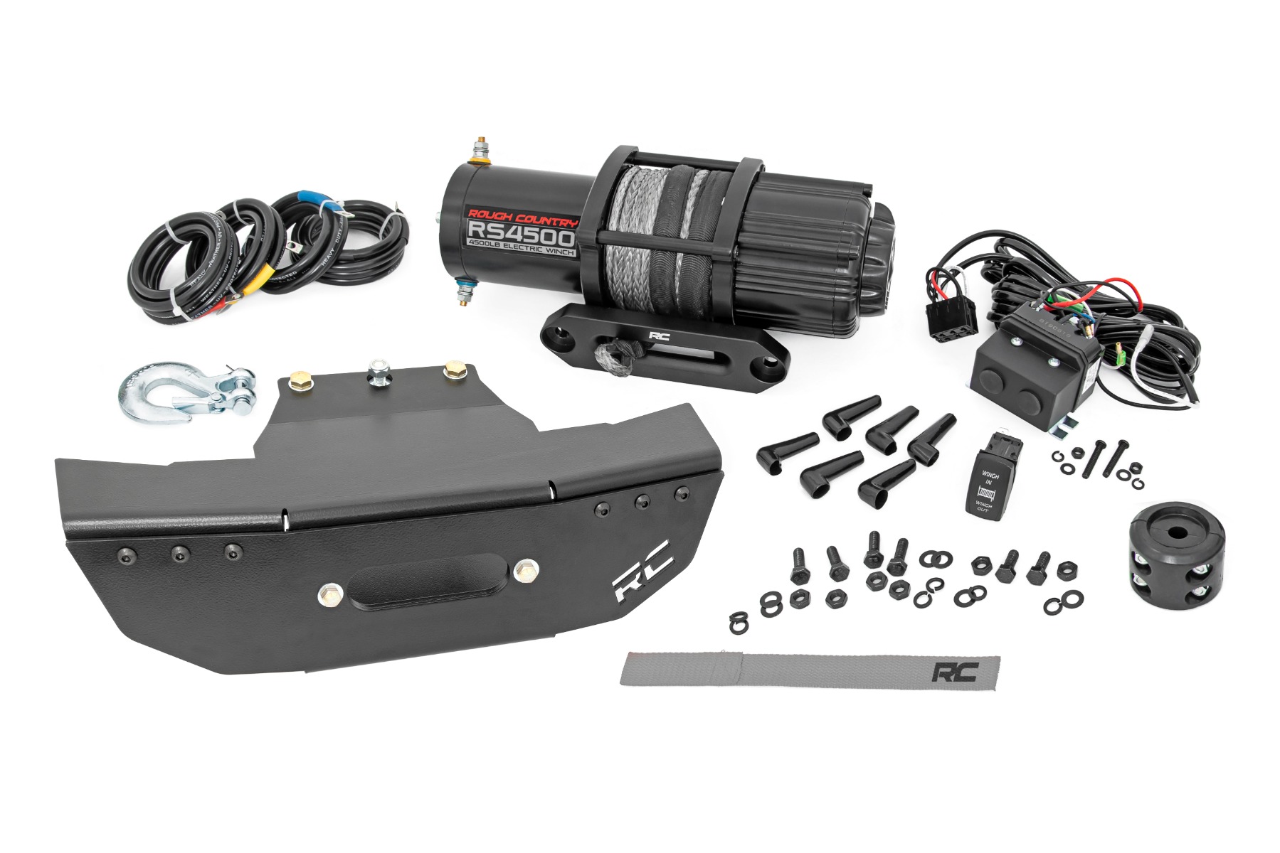 Seilwinde-Halterung | RS4500S | Polaris RZR Turbo S4