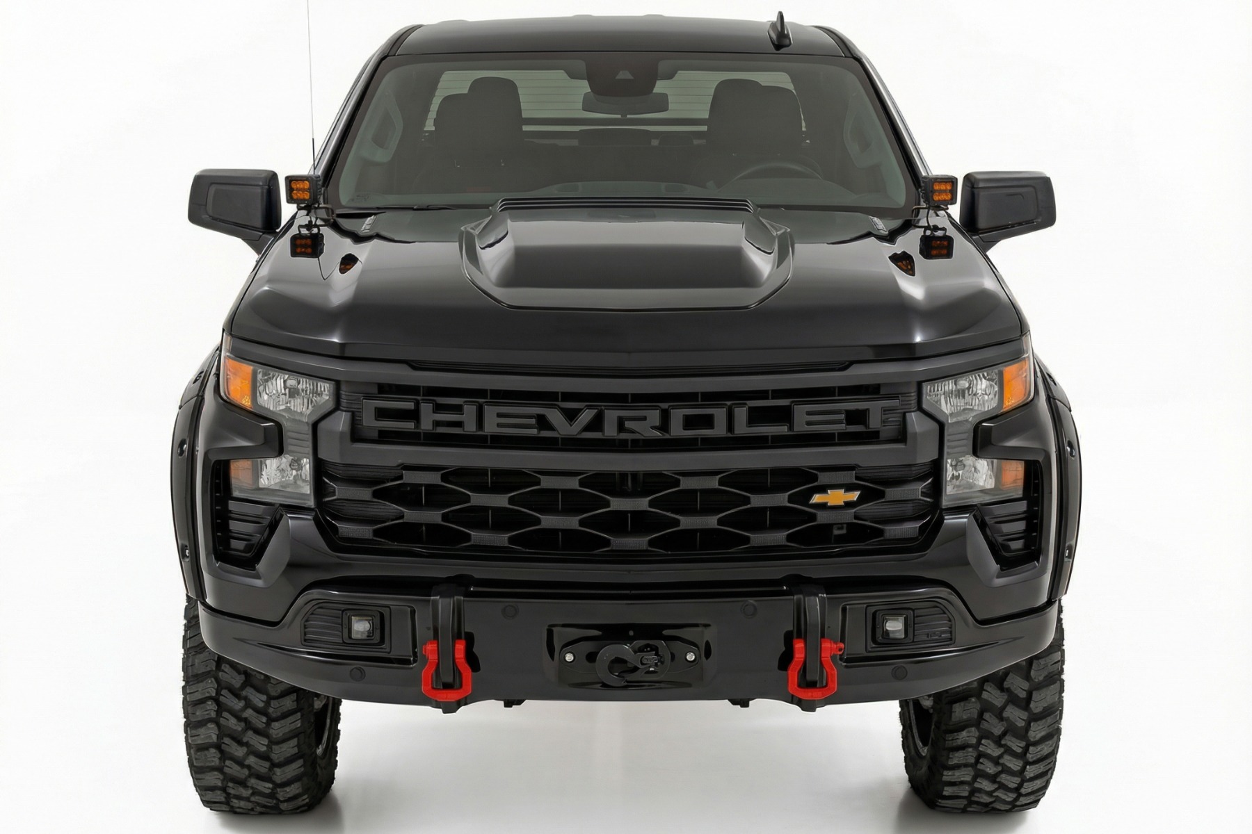 Front-Stoßstange FXS | 12000S | GB8 Mosaic Black | Chevy Silverado 1500 (23–26) — Bild 2