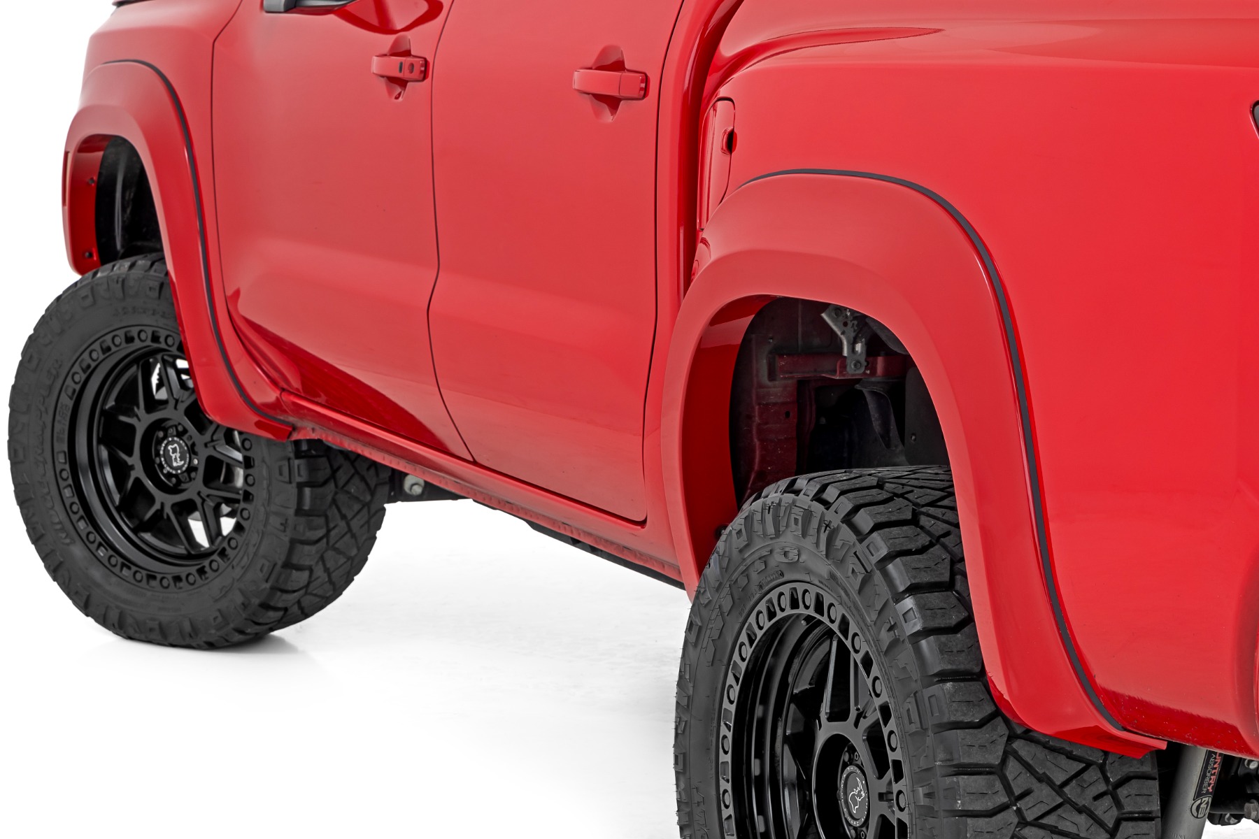 Sport-Kotflügelverbreiterungen | KAD Gun Metal | Nissan Frontier 2WD/4WD (2022–2026)