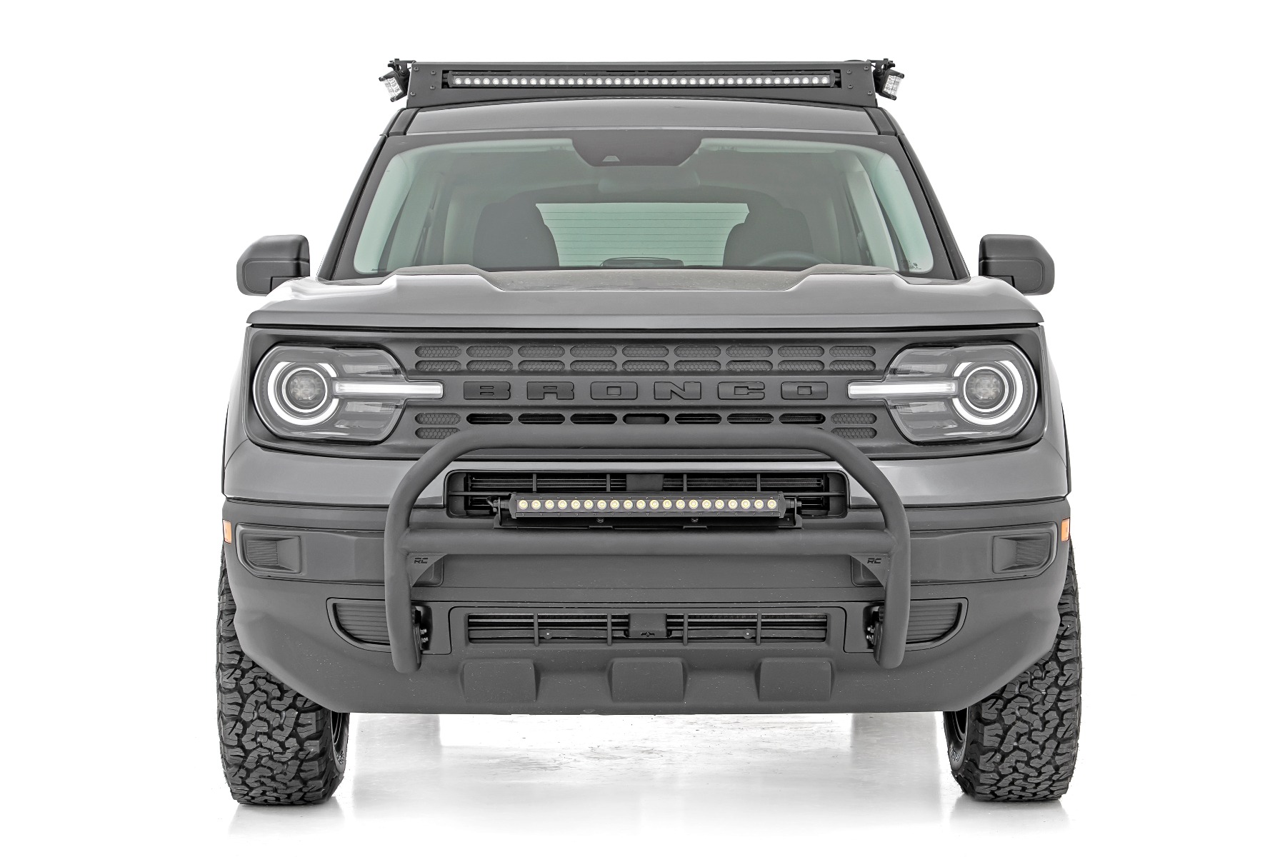 Nudge Bar | 20 Inch BLK DRL Single Row LED | Ford Bronco Sport 4WD (21-24) — Bild 3
