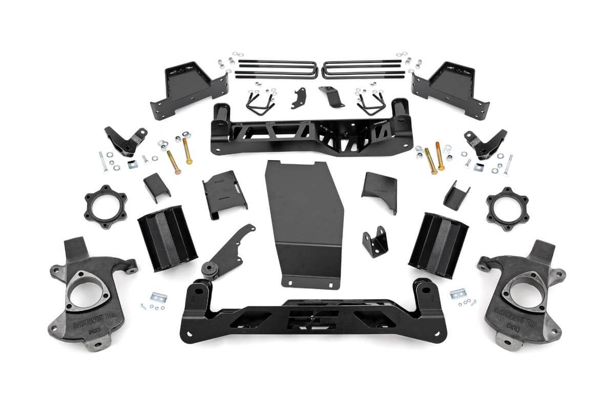 7-Zoll-Lift Kit | Magneride | Stahlguss | GMC Sierra 1500 Denali 4WD (14–16)