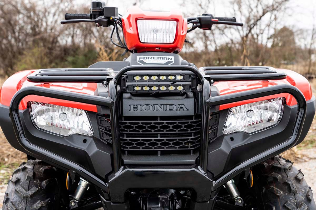 6 Zoll LED-Beleuchtungsset | Stoßstangenmontage | Honda Foreman 500 — Bild 5