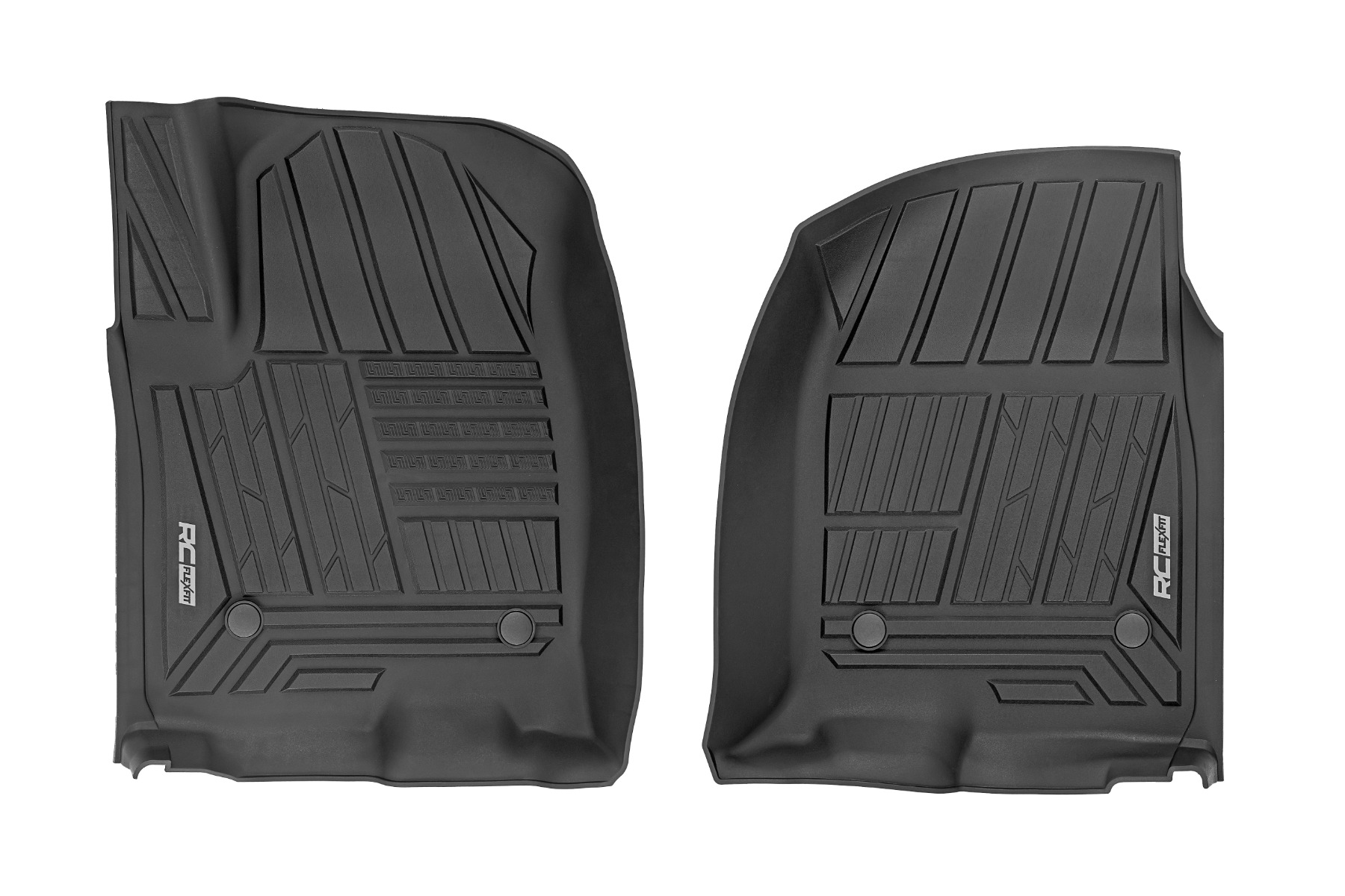 Flex-Fit-Fußmatten | Vorne | Schalensitze | Chevy/GMC 1500/2500HD/3500HD (19–26)