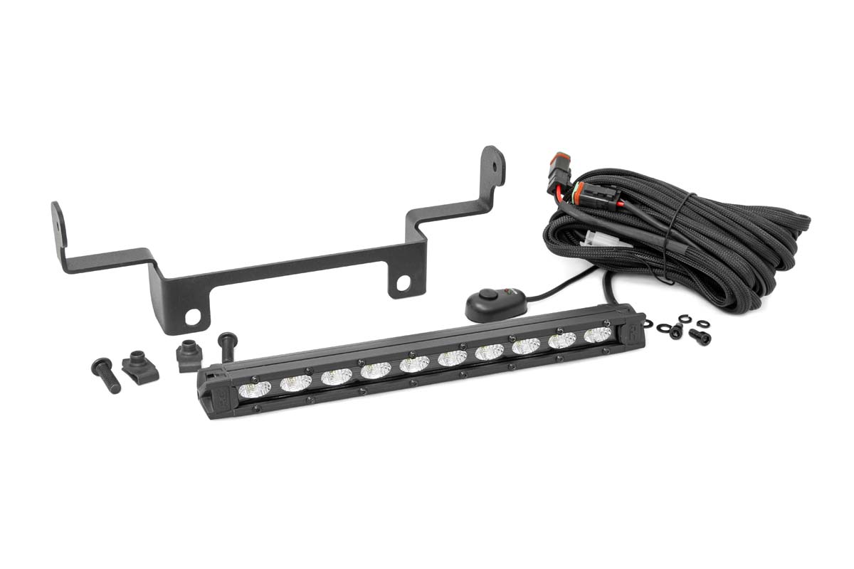 LED Light Kit | Bumper Mount | 10" Black Slimline | Honda Pioneer 1000 — Bild 2