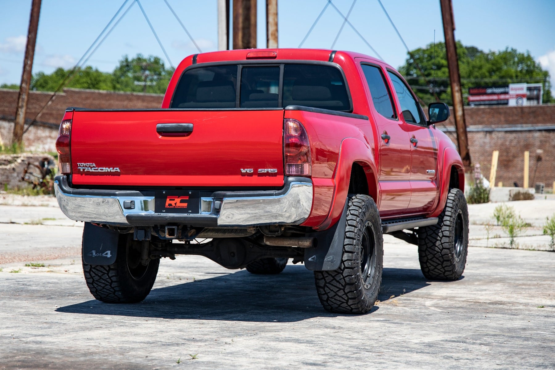 3,5-Zoll-Lift Kit | Vertex | Toyota Tacoma 2WD/4WD (2005–2023) | Rote Ausführung — Bild 5