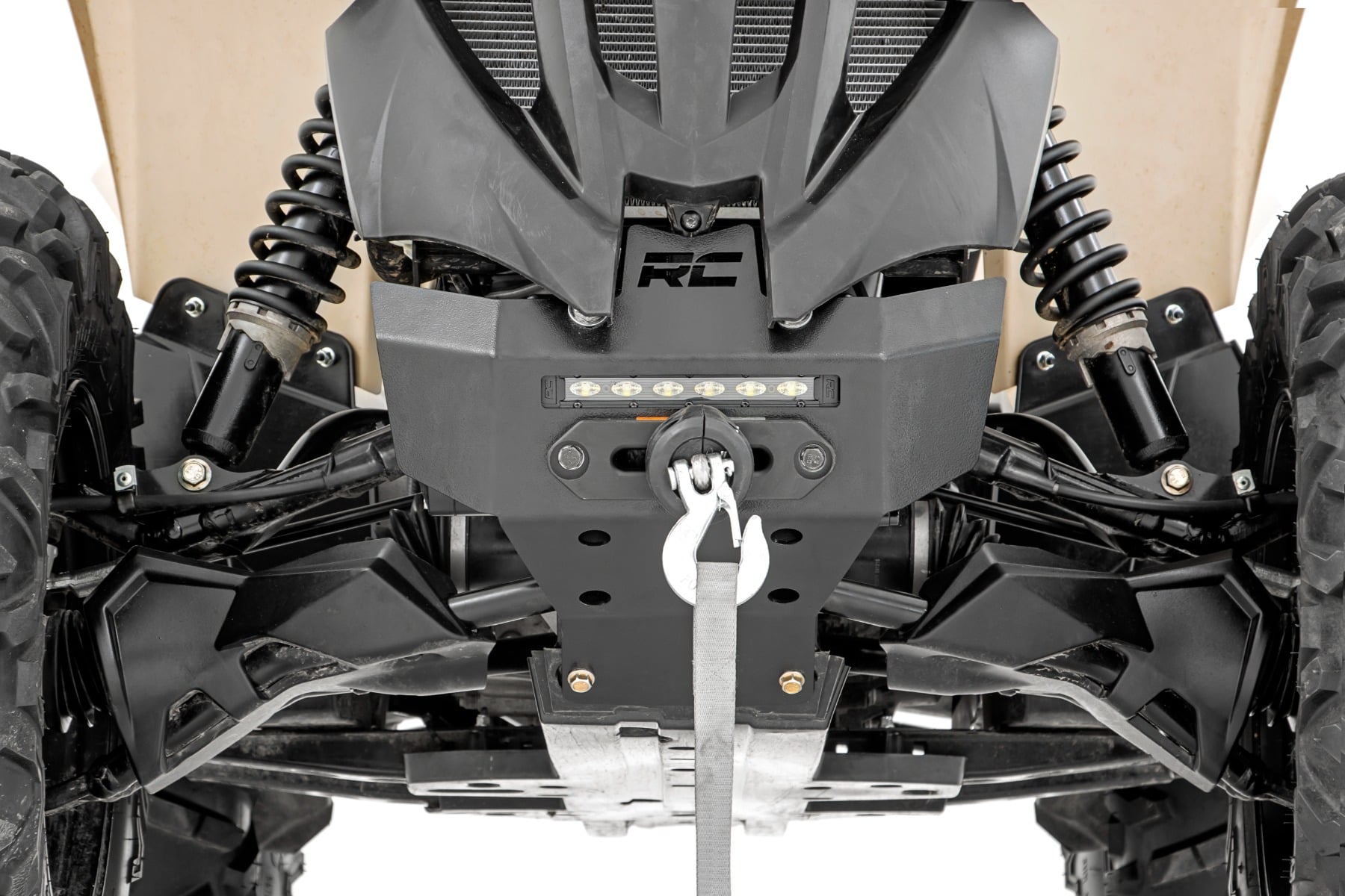 Windenstoßstange | 4500-Lb-Seilwinde | Synthetikseil | Can-Am Renegade 1000/Renegade 500 — Bild 2