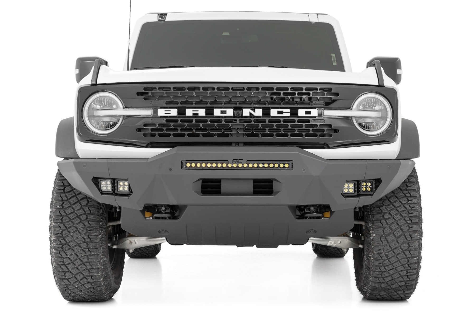 Frontstoßstange | Modular | Vollflügel | Scheinwerfer | Nebelscheinwerfer | Ford Bronco 4WD (21–26) — Bild 8
