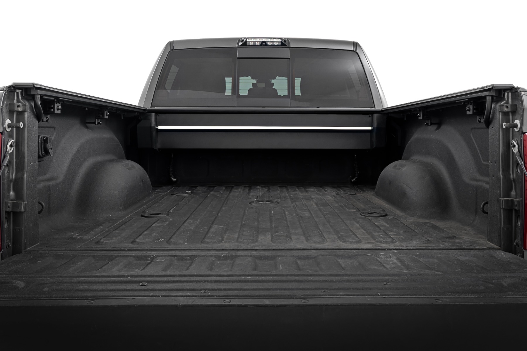 Elektrisch verstellbare Ladeflächenabdeckung | 6'4" Ladefläche | RAM 1500 (09–18) 2500 (10–26) 2WD/4WD — Bild 6