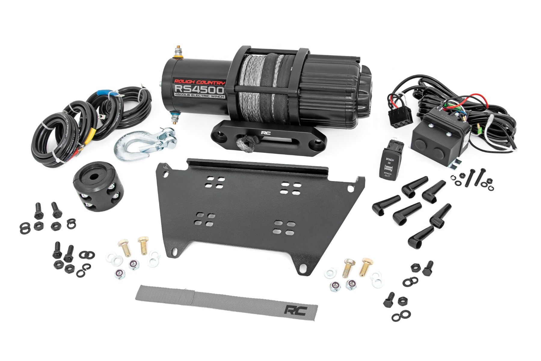 Seilwinde-Halterung | RS4500S | Polaris Ranger XP 1000 — Bild 2