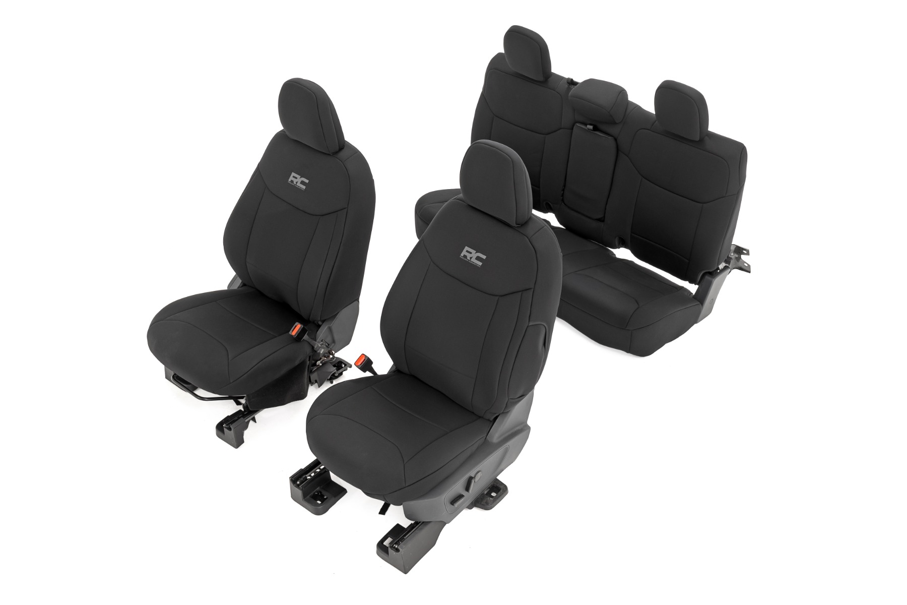 Seat Covers | FR & RR W/Armrest | Crew Cab | Ford Maverick 2WD/4WD (22-26) — Bild 3