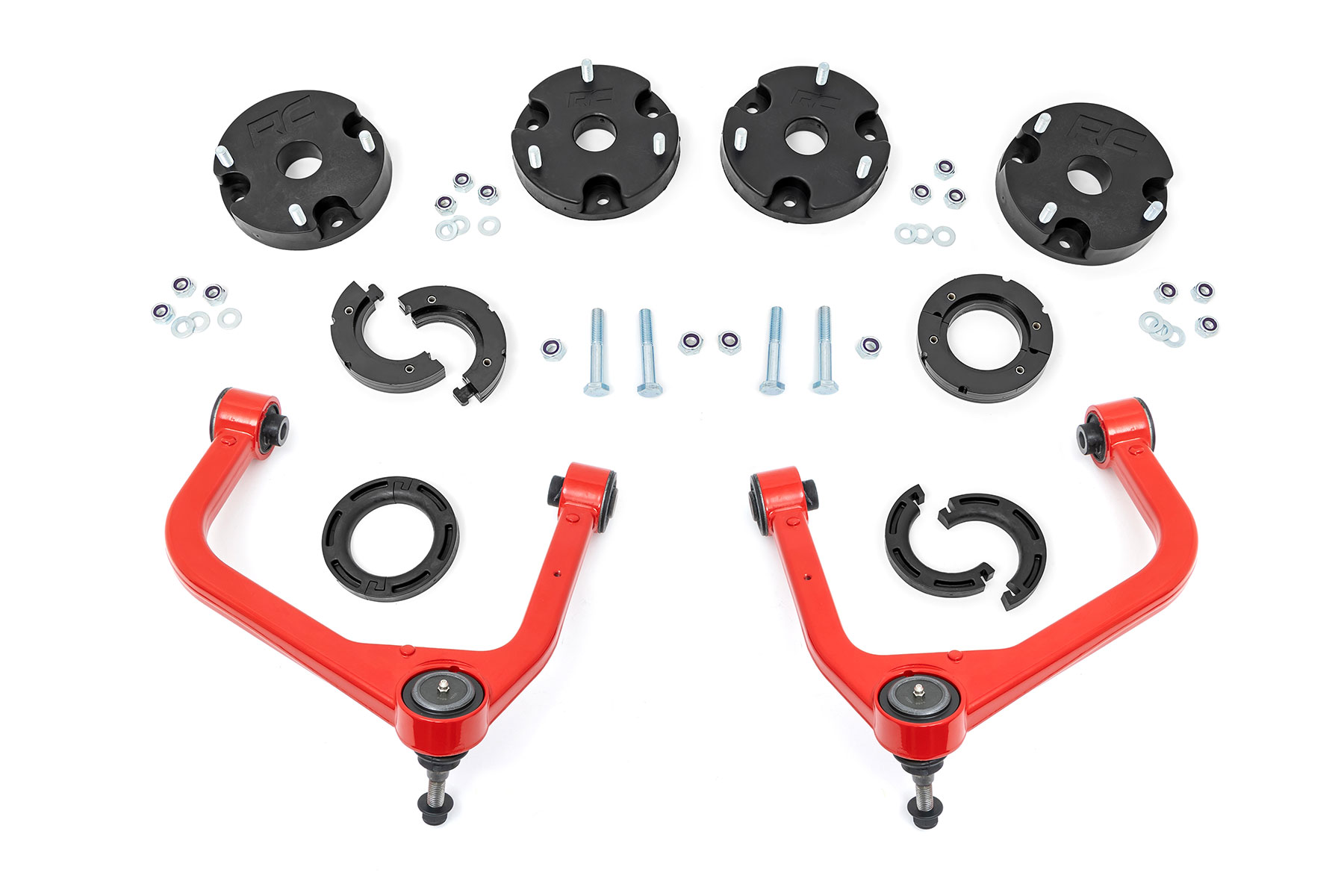 2,5-Zoll-Lift Kit | Magneride | GMC Yukon 4WD (2021–2026) | Rote Ausführung