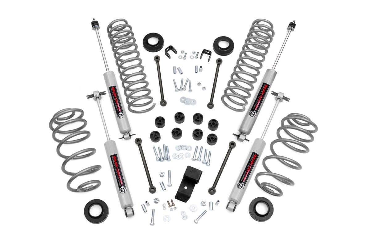 3,25-Zoll-Lift Kit | 6 Zylinder | Jeep Wrangler TJ (03–06)/Wrangler Unlimited (04–06)