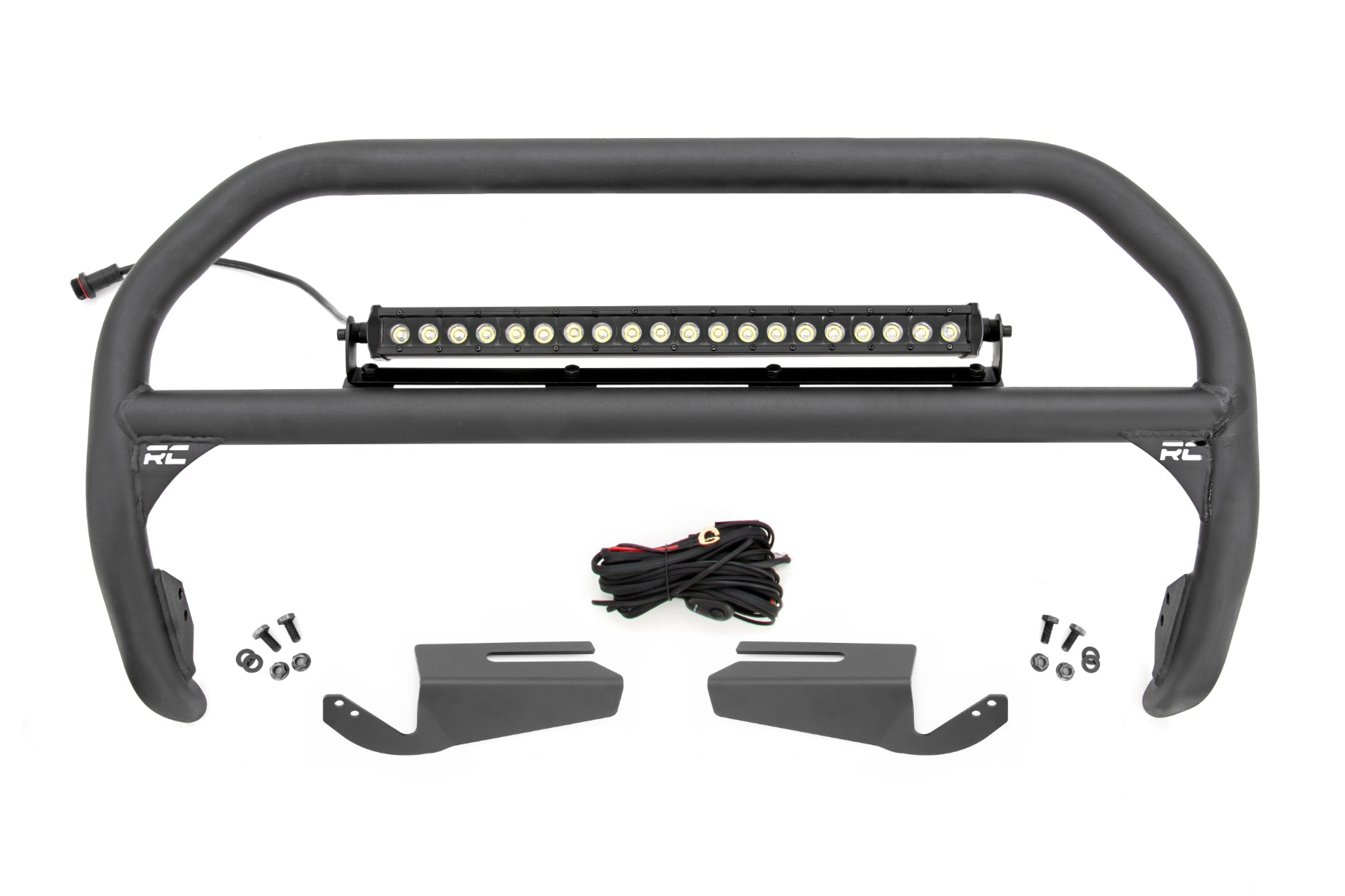 Frontschutzbügel | 20 Zoll, schwarz, einreihige LED | OE Modular Steel | | Ford Bronco (21–26)