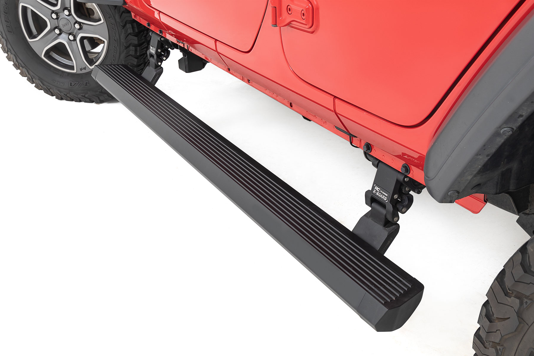 Elektrische Trittbretter | Zwei Elektromotoren | 4-türig | Jeep Wrangler JL (2018–2026) — Bild 2