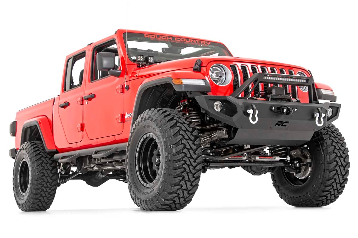 LED Light Kit | Quad | Cowl Mount | 2" Black | Amber DRL | Jeep Gladiator JT/Wrangler JL (18-26) — Bild 7