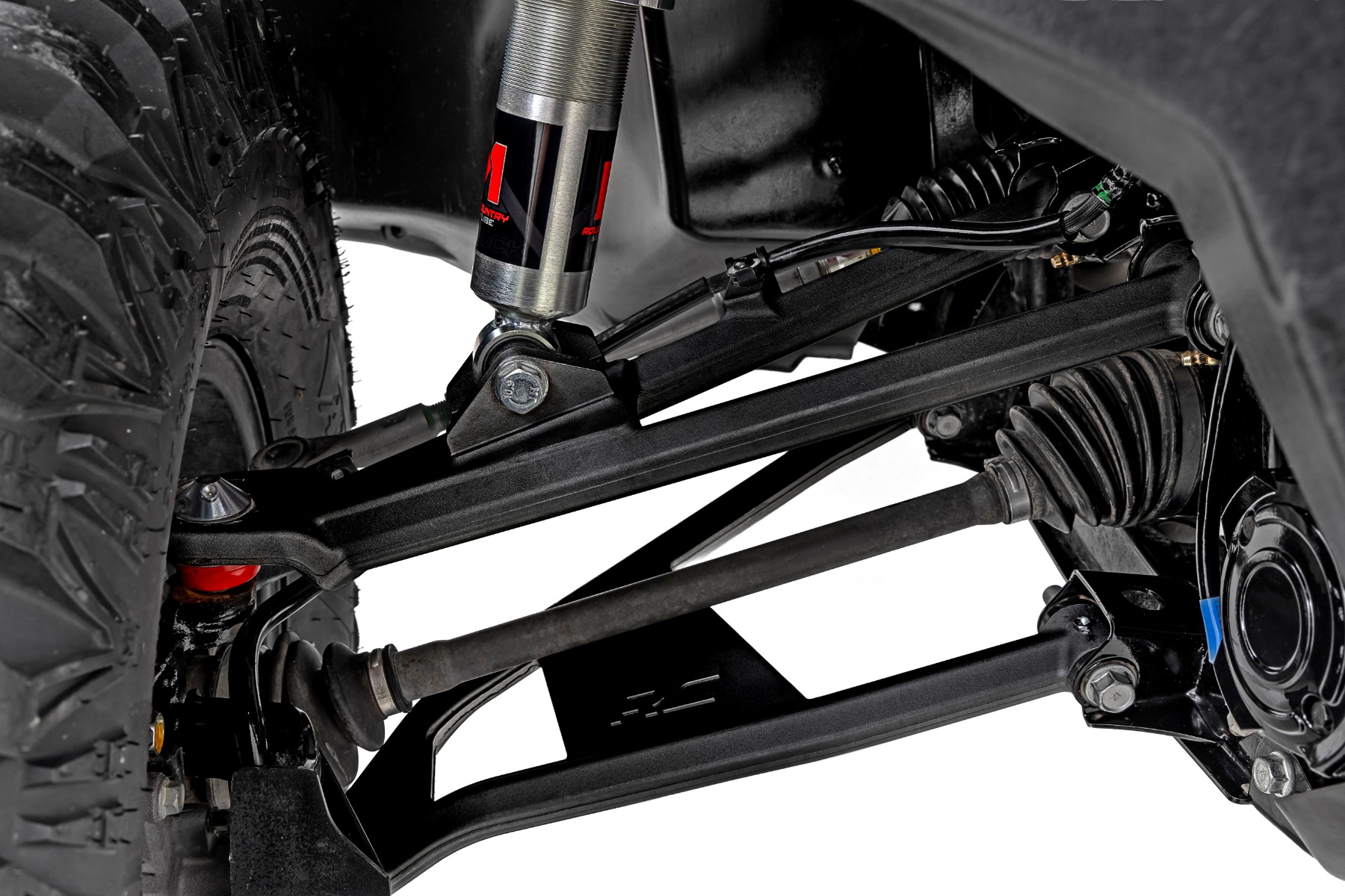 Aluminium-Querlenker | Hohe Bodenfreiheit mit 2" Vorverlagerung | Honda Pioneer 1000-6