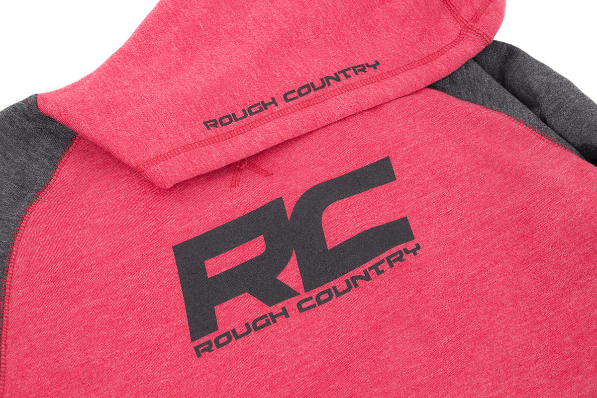 Rough Country Hoodie | Heizung | Rot/Grau | MD — Bild 3