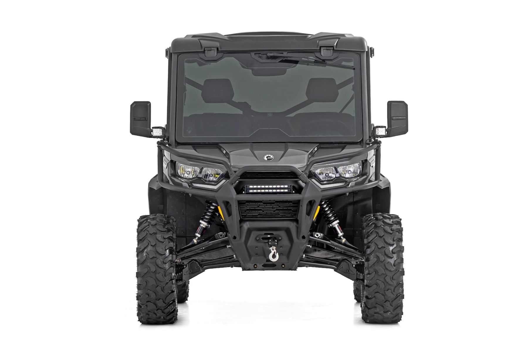 M1 Front Coil Over Shocks | Ride Height Adjust | Can-Am Defender MAX HD10/PRO HD10 — Bild 4