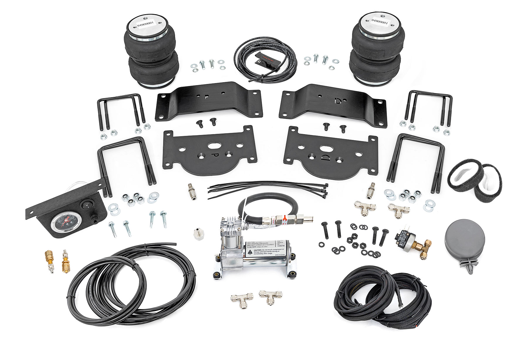 Luftfeder-Set mit Kompressor | 0–6" Höherlegung | Toyota Tundra 2WD/4WD (2007–2021)