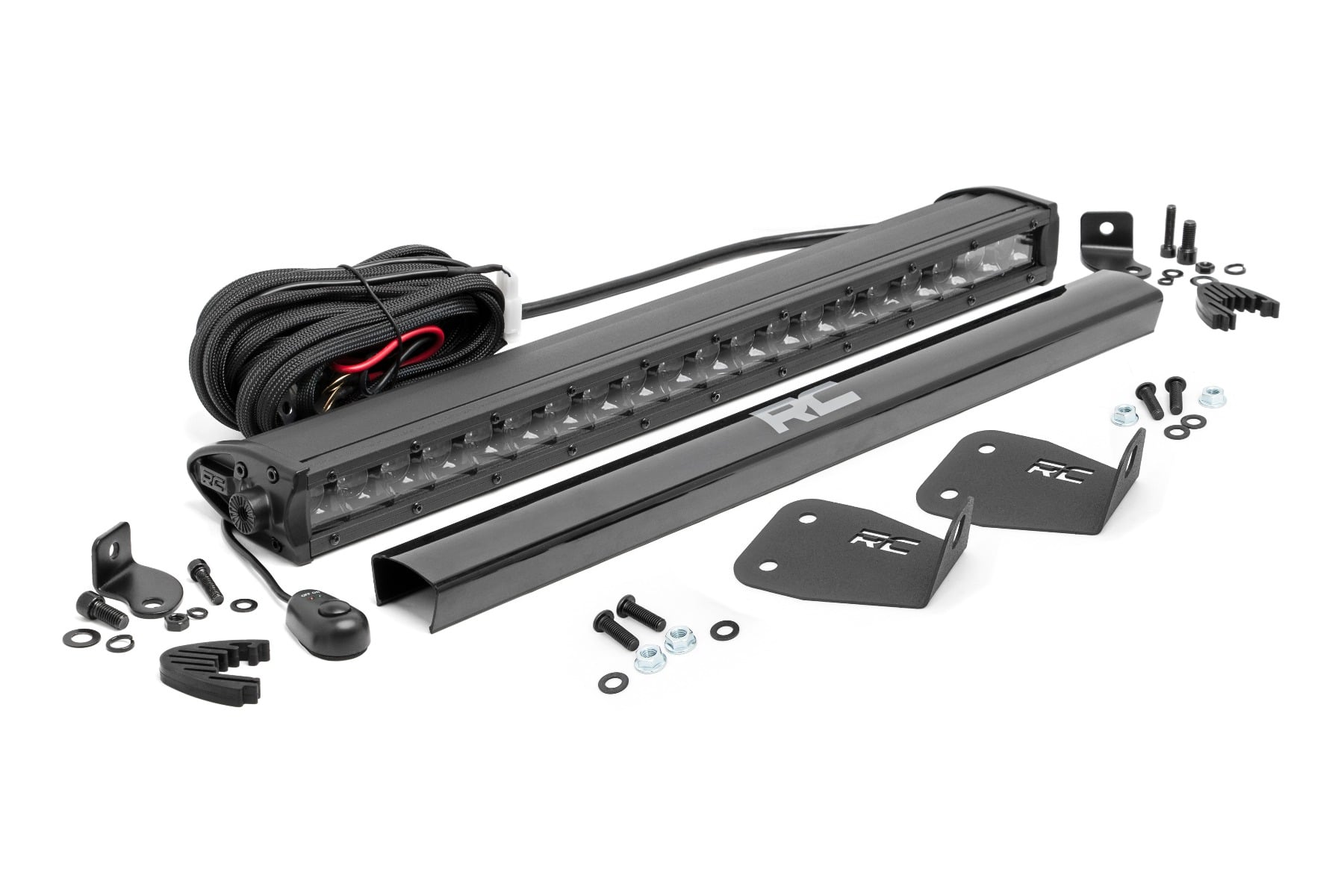 LED-Beleuchtungsset | Stoßstangenmontage | 20" Schwarz, einreihig | Ford Bronco Sport (21–26) — Bild 2