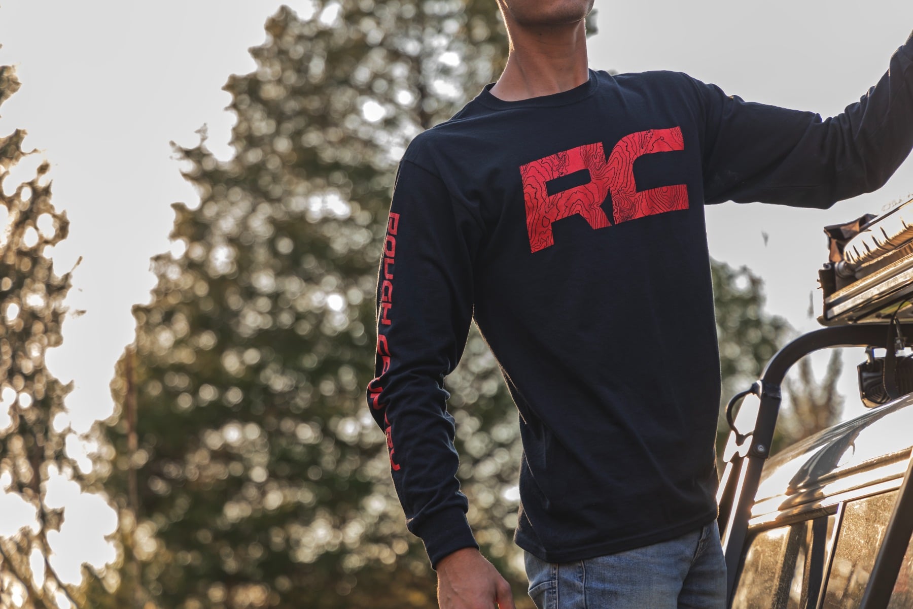 Rough Country Langarm-Shirt | RC Tread Sleeve | Schwarz | 2XL — Bild 5