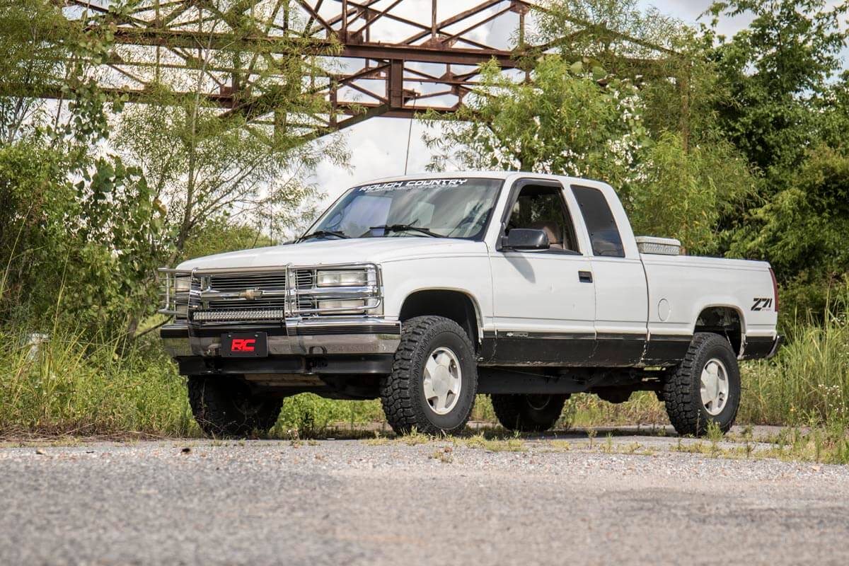 Body Lift Bumper Brackets | FR & RR | 3 Inch Lift | Chevy C1500/K1500 Truck (88-94) — Bild 3