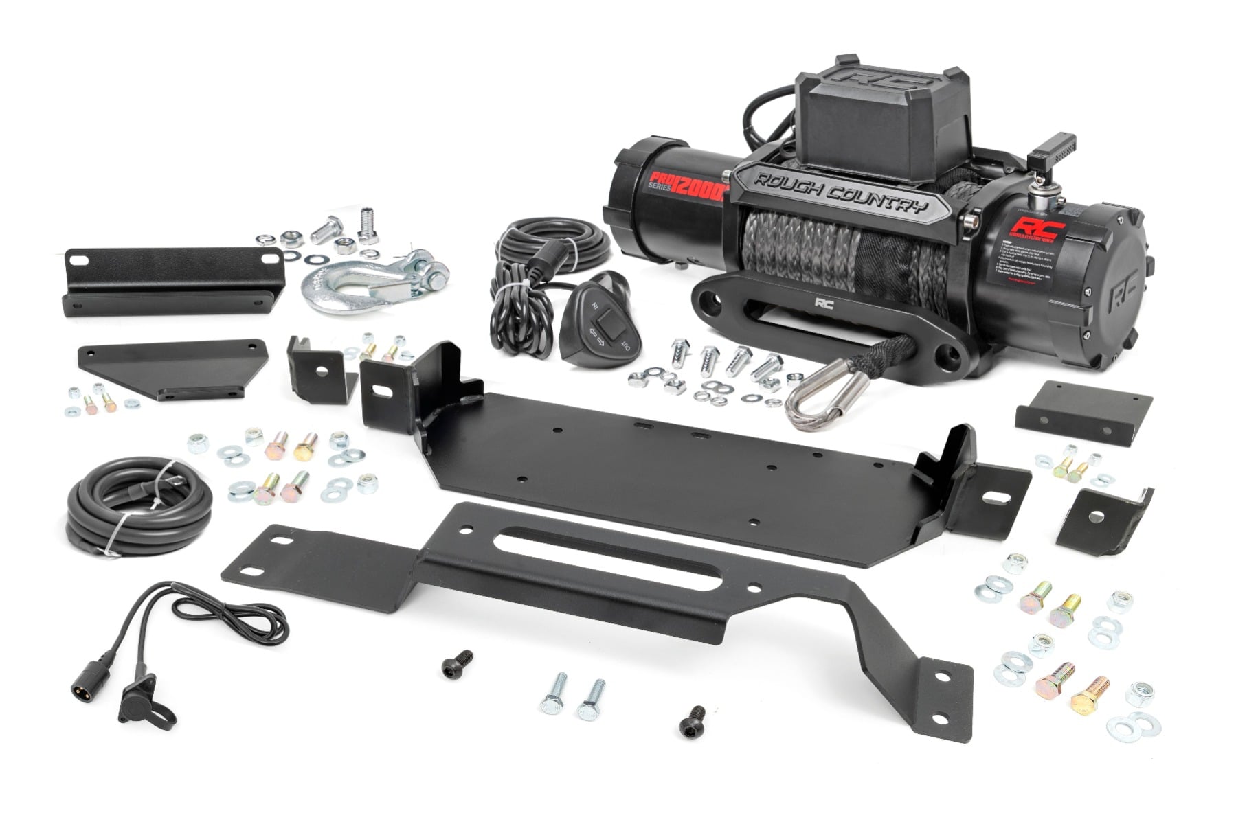 Verdeckte Seilwinden-Halterung | PRO12000S | Ford F-250/F-350 Super Duty 2WD/4WD (20–22)