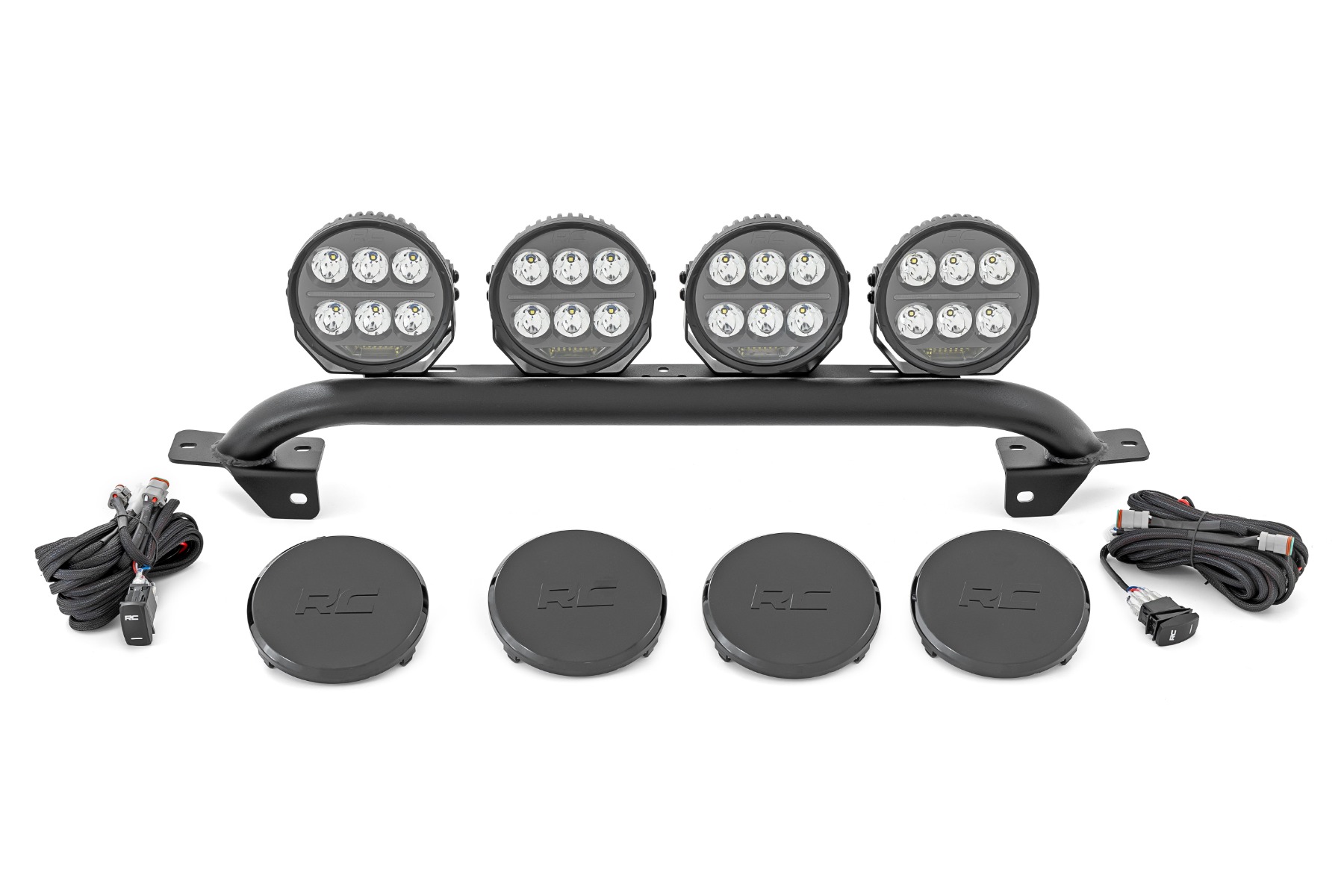 Halterung für Lichtleiste | 6,5-Zoll-LED-Rundleuchte (4er-Set) | OE Modular Steel | Ford Bronco (21–26) — Bild 5