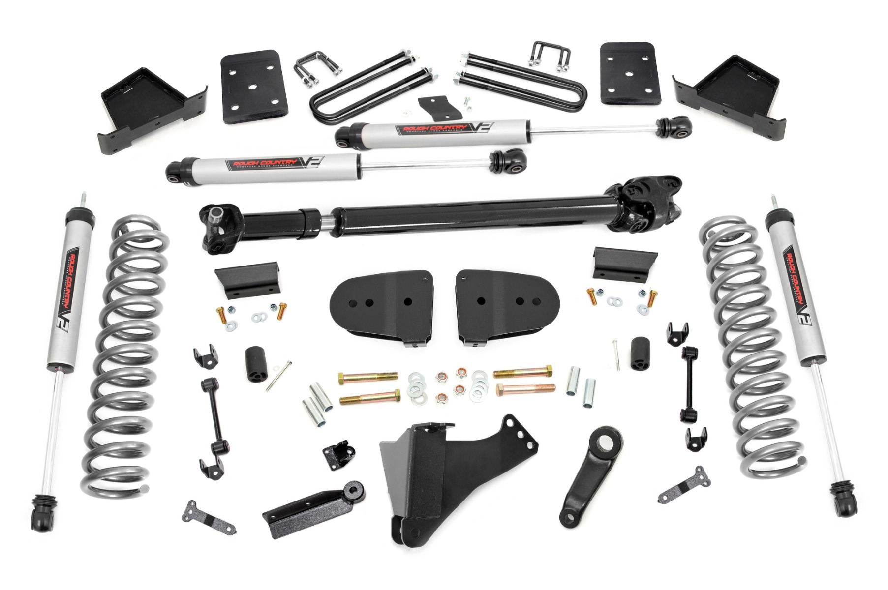 6-Zoll-Lift Kit | Diesel | Ohne Zusatzfeder | FR D/S | V2 | Ford F-250/F-350 Super Duty (23–26)