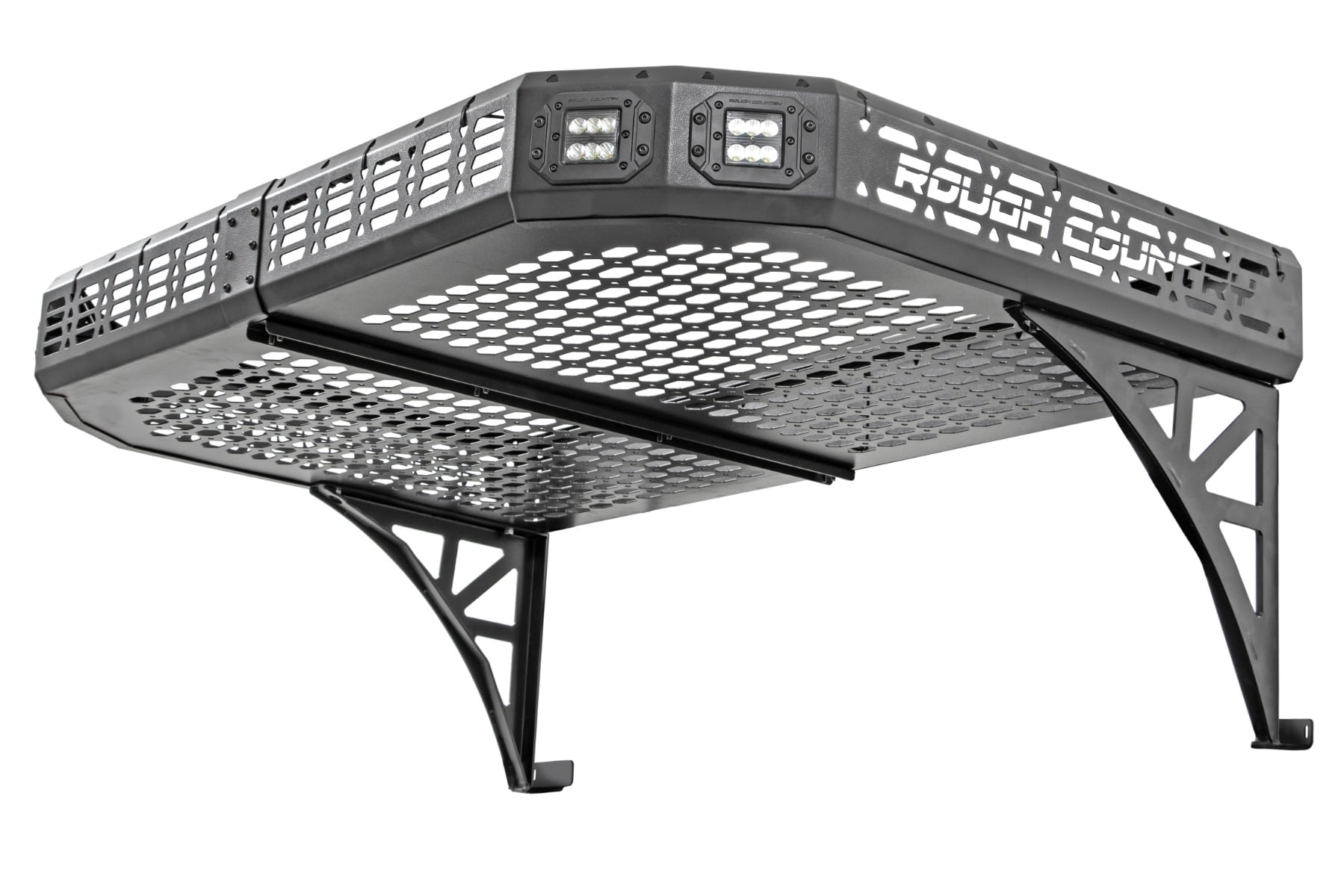 Cargo Rack | Dual 2" Black LED Pairs | Flush Mount | CFMOTO UFORCE 1000 — Bild 4