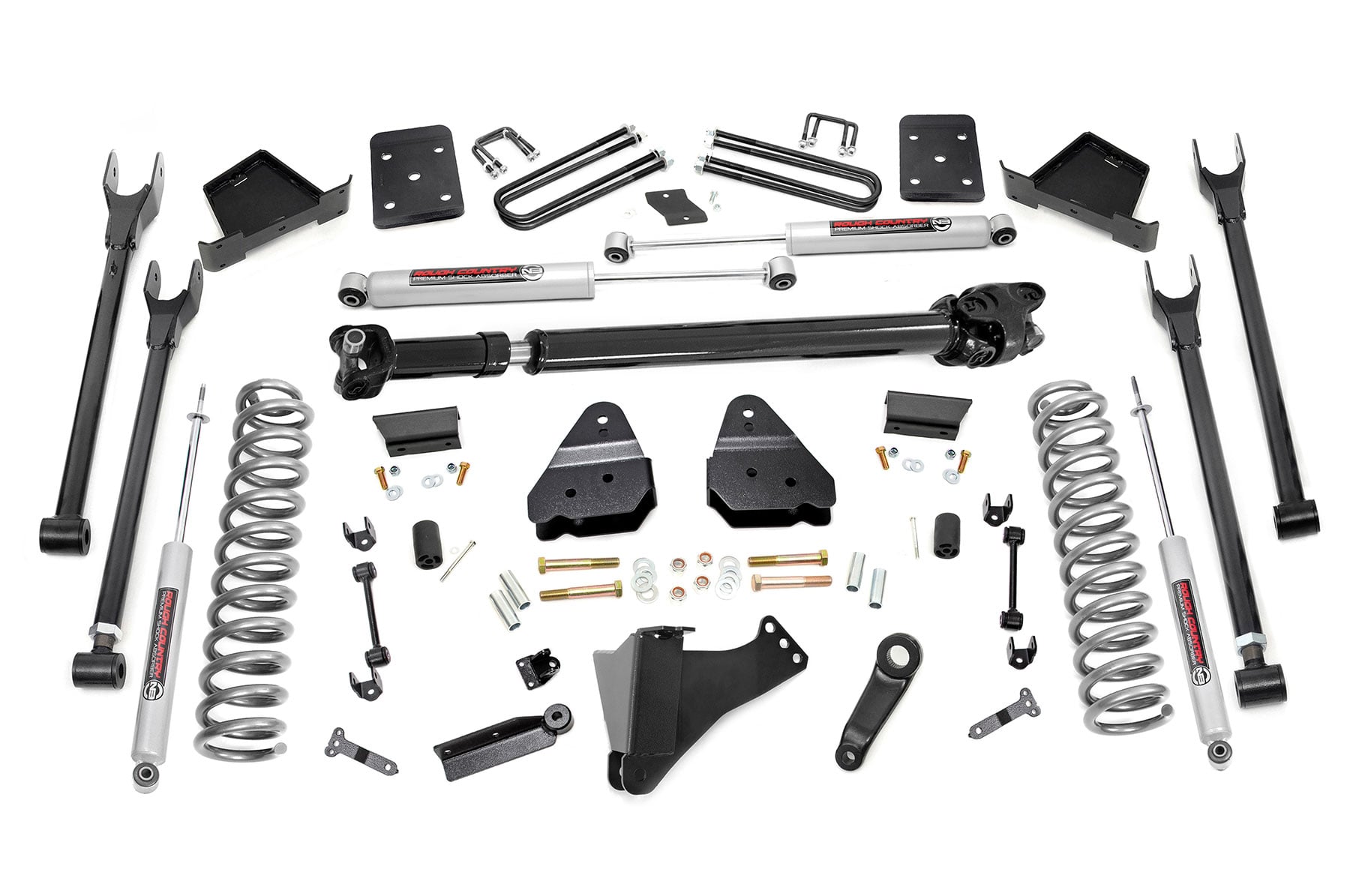 6-Zoll-Lift Kit | Diesel | 4-Lenker-Aufhängung | FR D/S | Ford F-250/F-350 Super Duty (17–22)