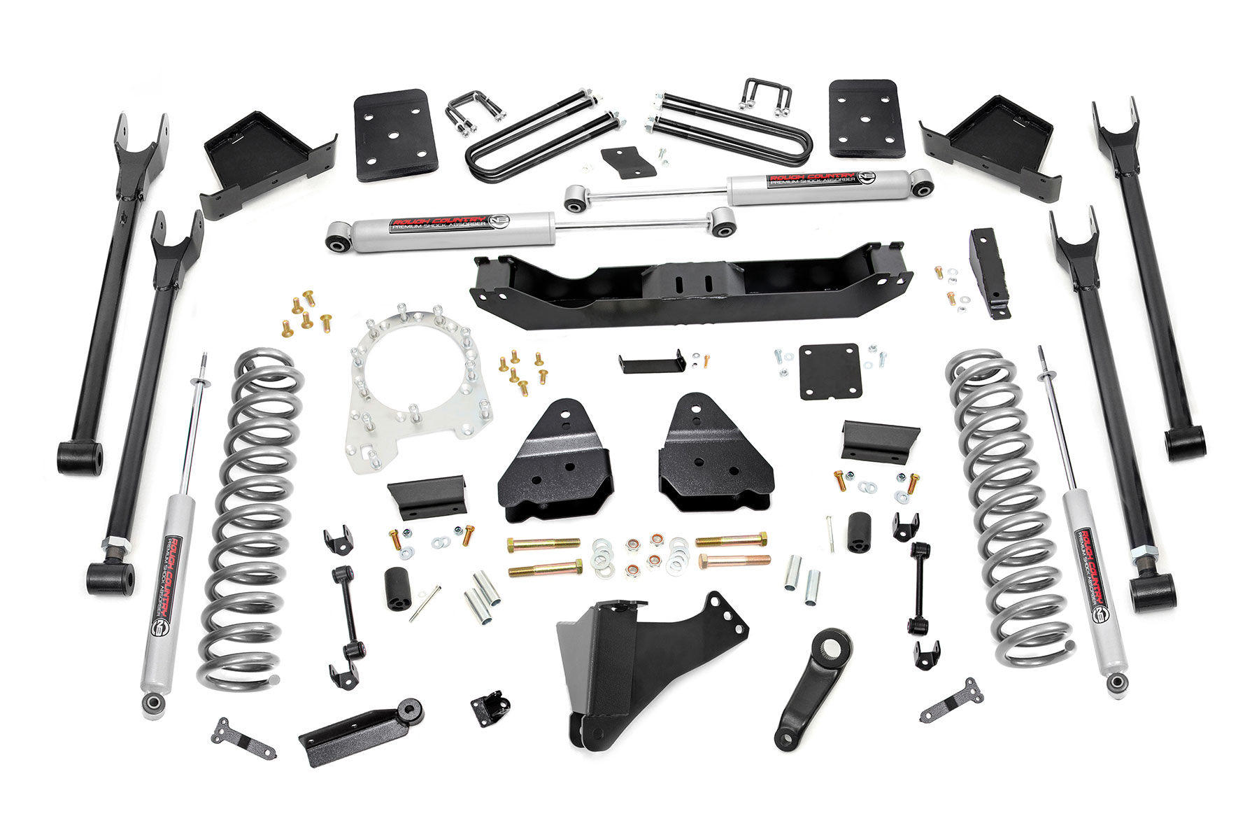 6-Zoll-Lift Kit | 4-Lenker-Aufhängung | Ohne Zusatzfeder | Ford F-250/F-350 Super Duty 4WD (2017–2022)