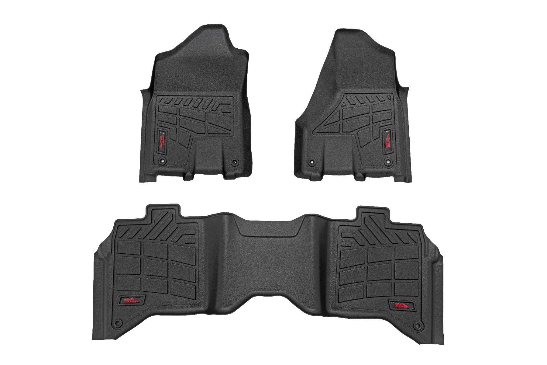 Sure-Fit-Fußmatten | Vorne & hinten | Schalensitze | Crew | RAM 2500/3500 (19–26)