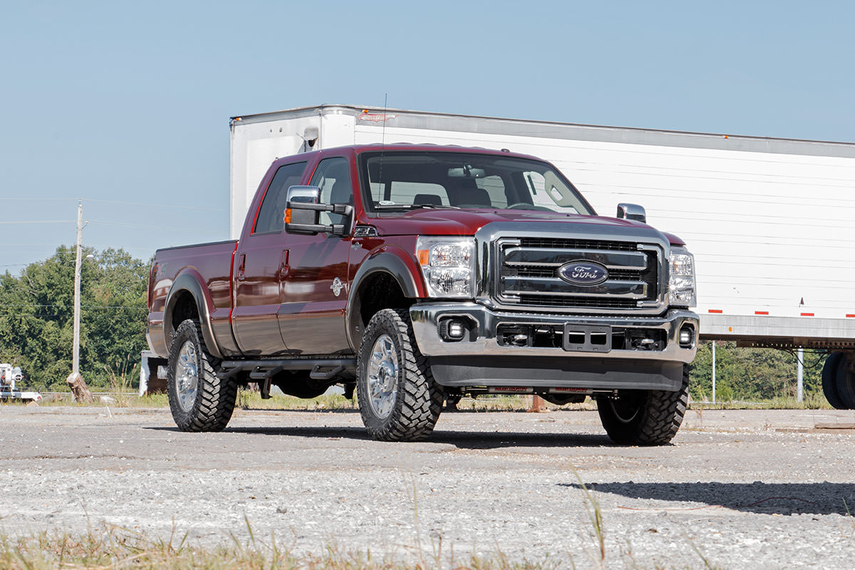 LED-Beleuchtungsset | Nebelscheinwerferhalterung | 2 Zoll Schwarz, Paar | Ford F-250/F-350 Super Duty (2011–2016) — Bild 3