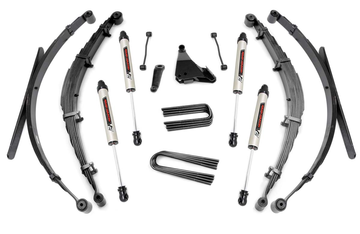 6-Zoll-Lift Kit | Federn hinten | V2-Stoßdämpfer | Ford F-250/F-350 Super Duty 4WD (1999)