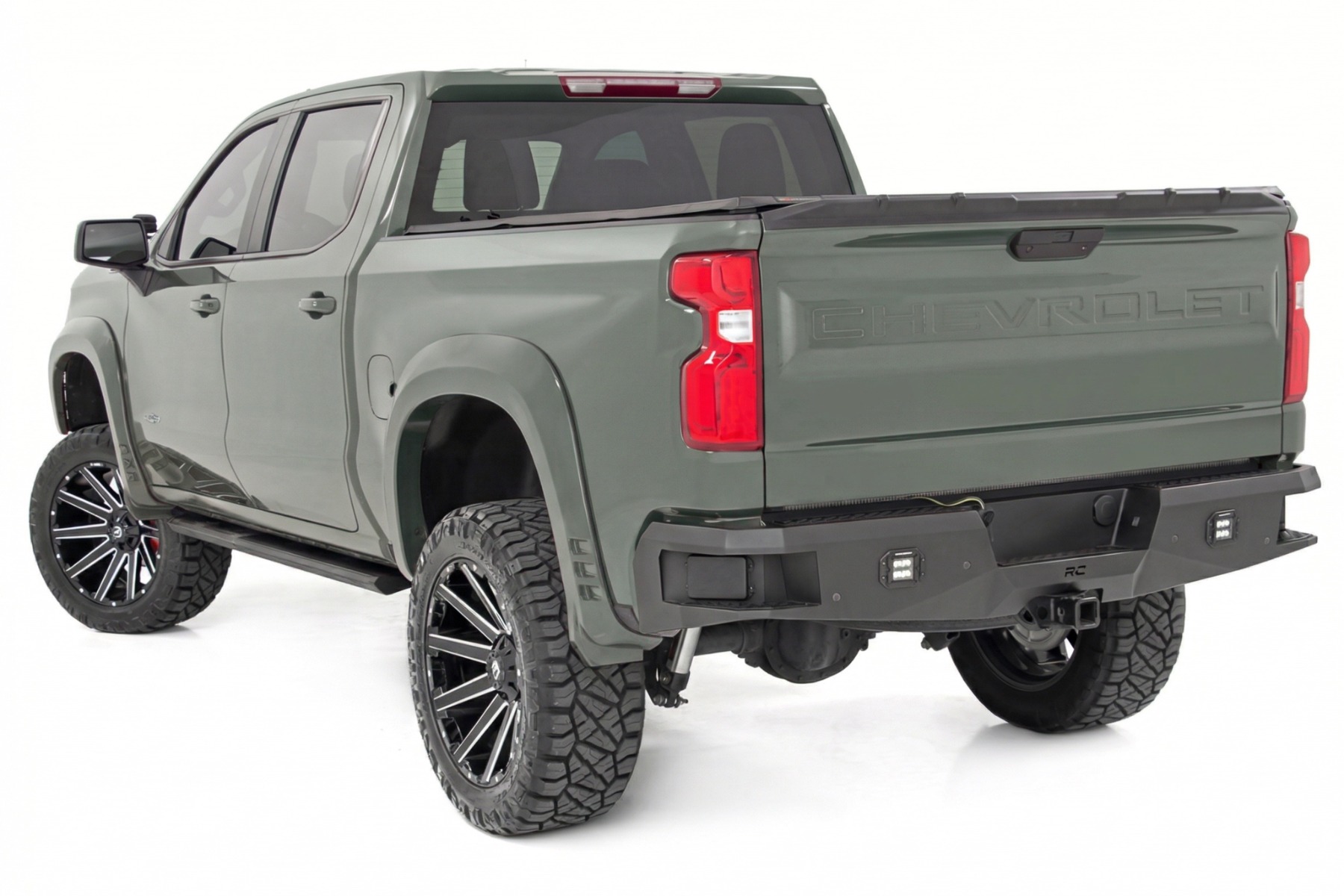 SF1 Kotflügelverbreiterungen | GBD Cypress Grey | Chevy Silverado 1500 2WD/4WD (2019–2026) — Bild 3