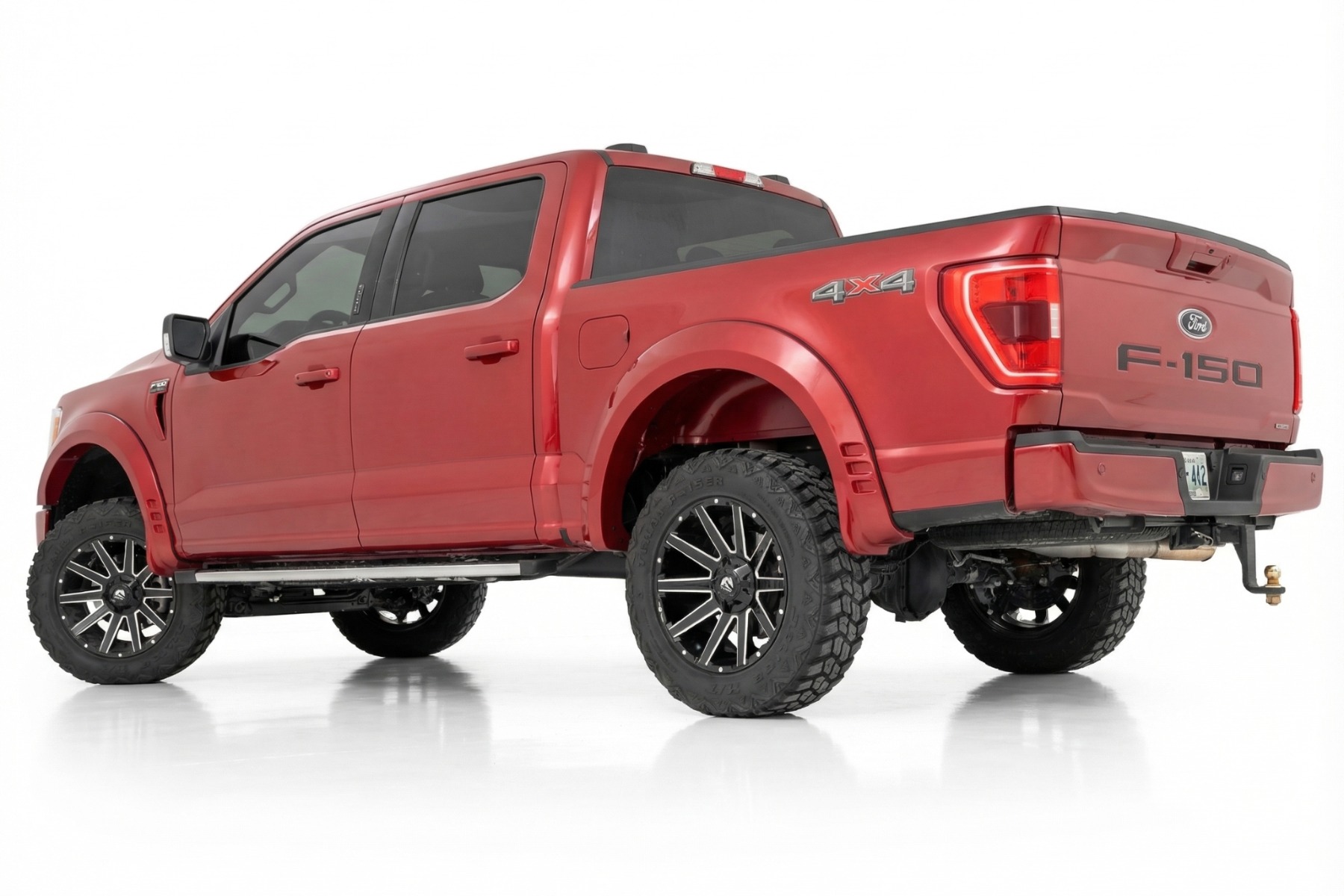 SF1 Kotflügelverbreiterungen | EA Hot Pepper Red | Ford F-150 2WD/4WD (2021–2026) — Bild 3