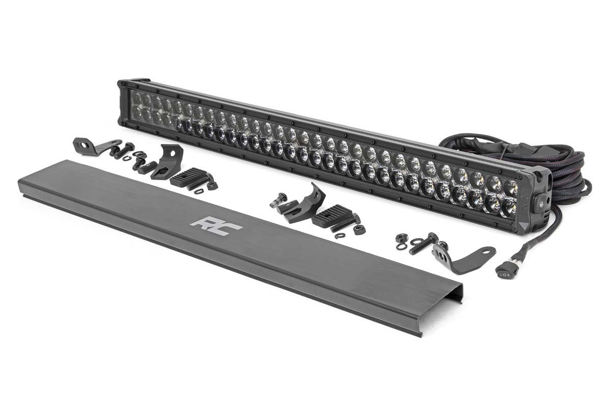 30-Zoll-LED-Lichtleiste der Black Series | Zweireihig | Tageslicht in Kaltweiß