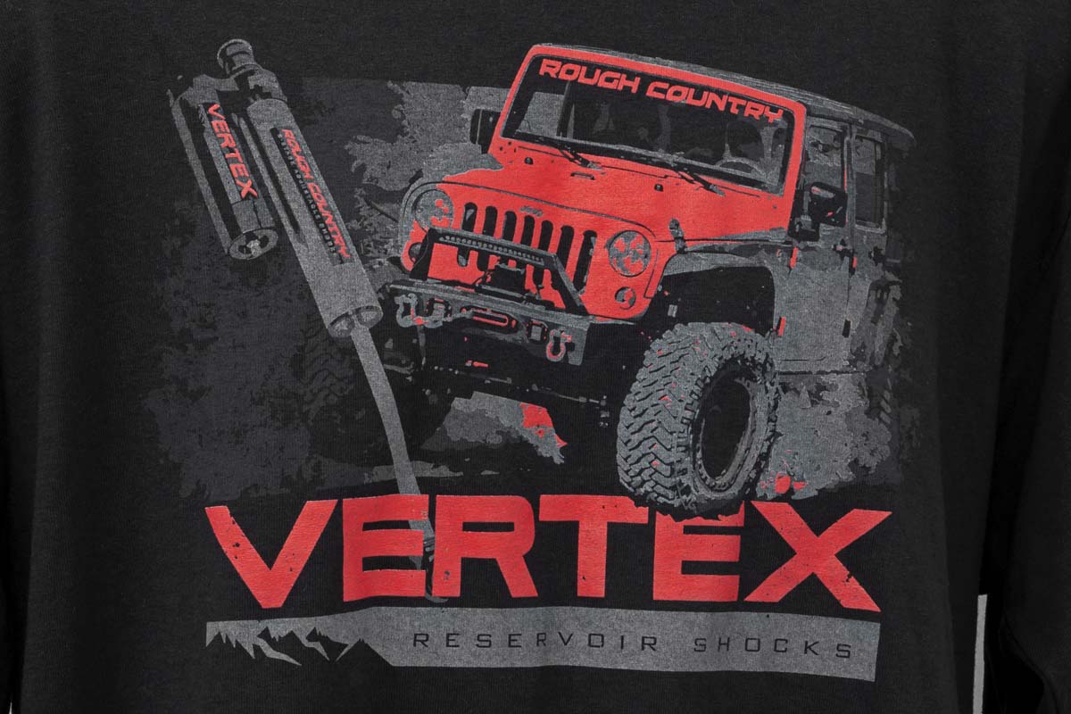 Rough Country T-Shirt | Langarm | Vertex | Schwarz | SM — Bild 2