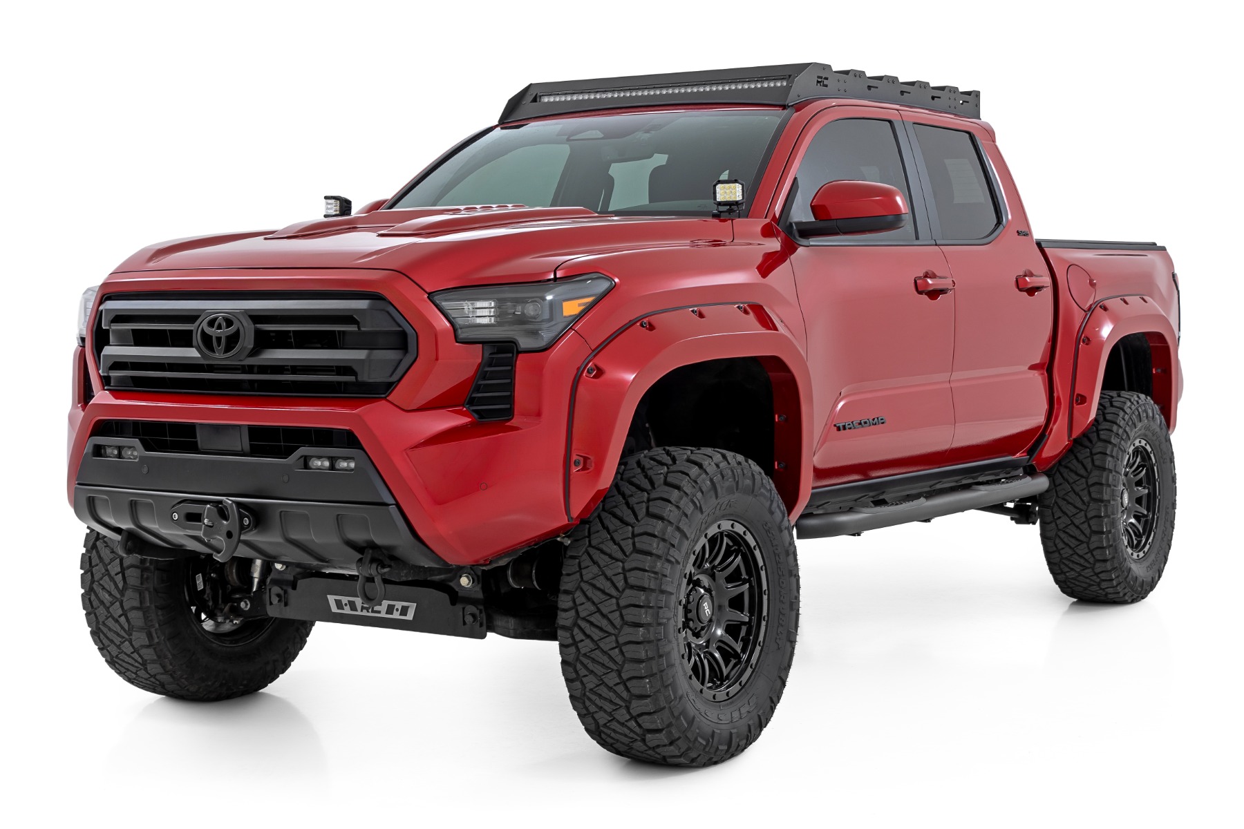 Trittrohre | 3-Zoll-Rohr | Doppelkabine | Toyota Tacoma 2WD/4WD (2024–2026) — Bild 3
